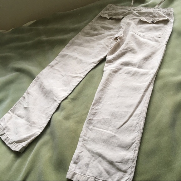 100% Linen Pants Old Navy (Soft Khaki) - Picture 9 of 12